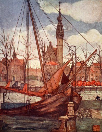 Veere, 1904 von Nico Jungman